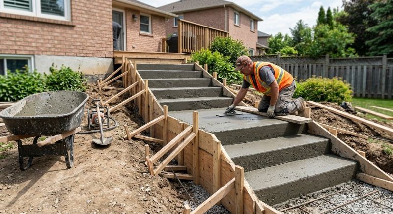 Concrete Installation in Charleston, WV