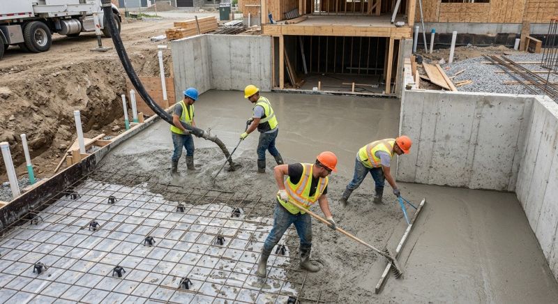 Basement Concrete Pouring in Charleston, WV