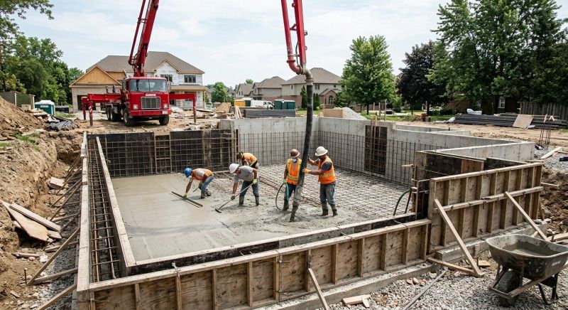 Basement Concrete Pouring in Charleston, WV