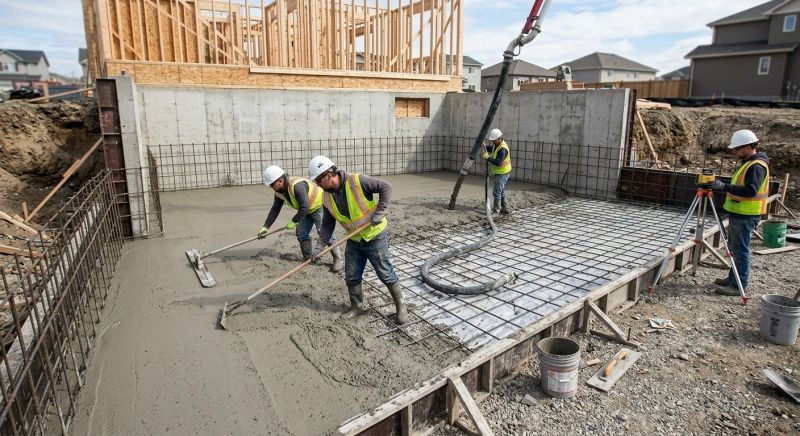 Basement Slab Installation in Charleston, WV