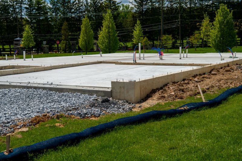 Commercial Slab Installation in Indore, WV