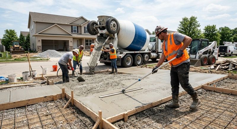 Concrete Service in Poca, WV