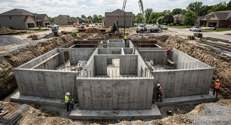 Foundation Construction in Kanawha County, WV