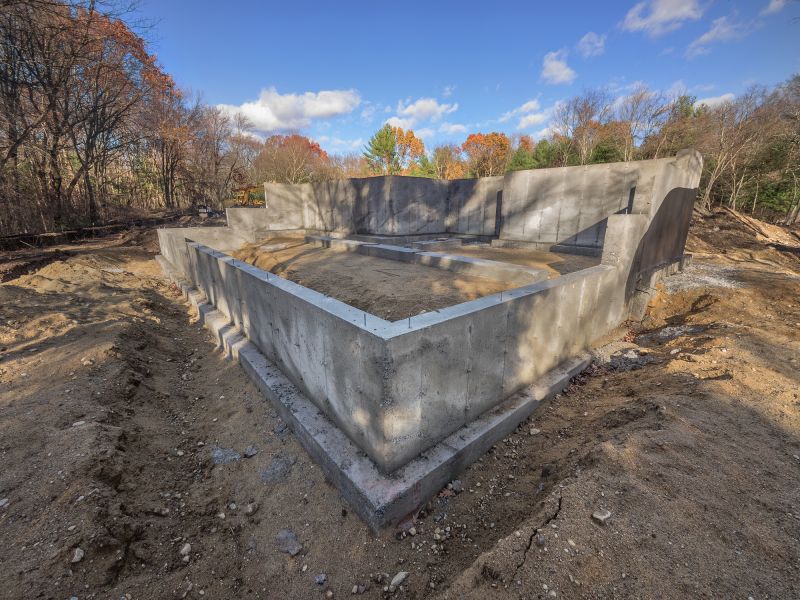 Foundation Wall Pouring in Walton, WV
