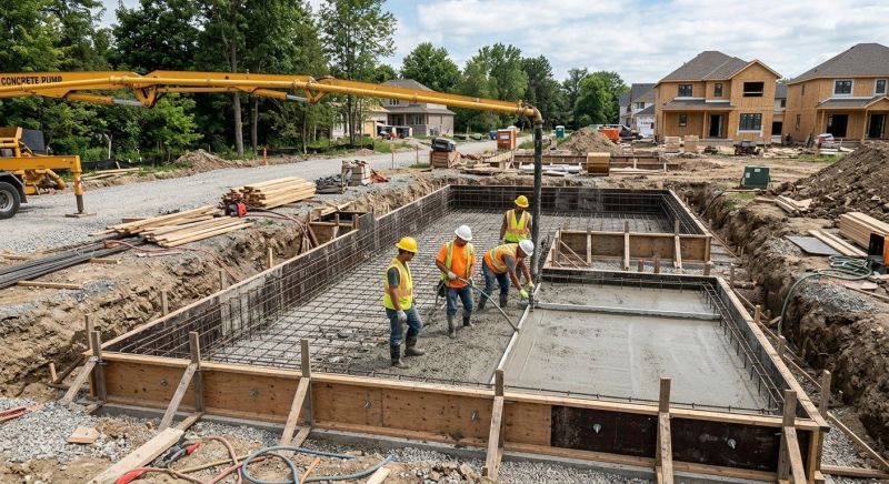 Home Foundation Installation in Amma, WV