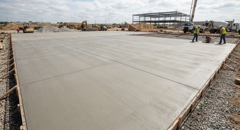 Commercial Slab Construction in Nitro, WV